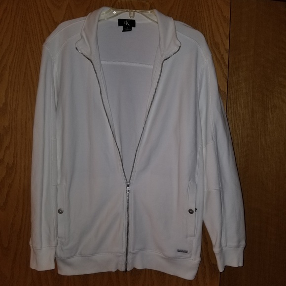 All white Calvin Klein men's jacket - Picture 7 of 8